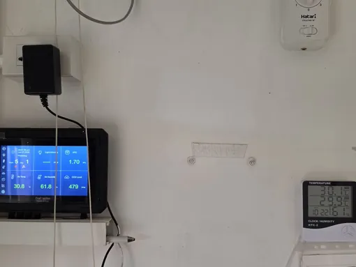 Environmental monitoring panel