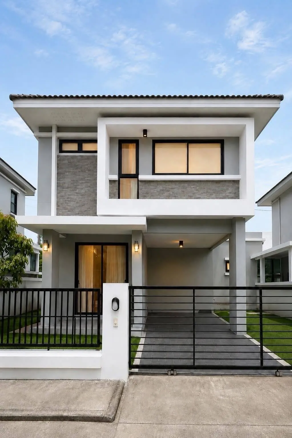 Uraiwan Village, 4 Bedroom House to Rent in Nern Plubwan