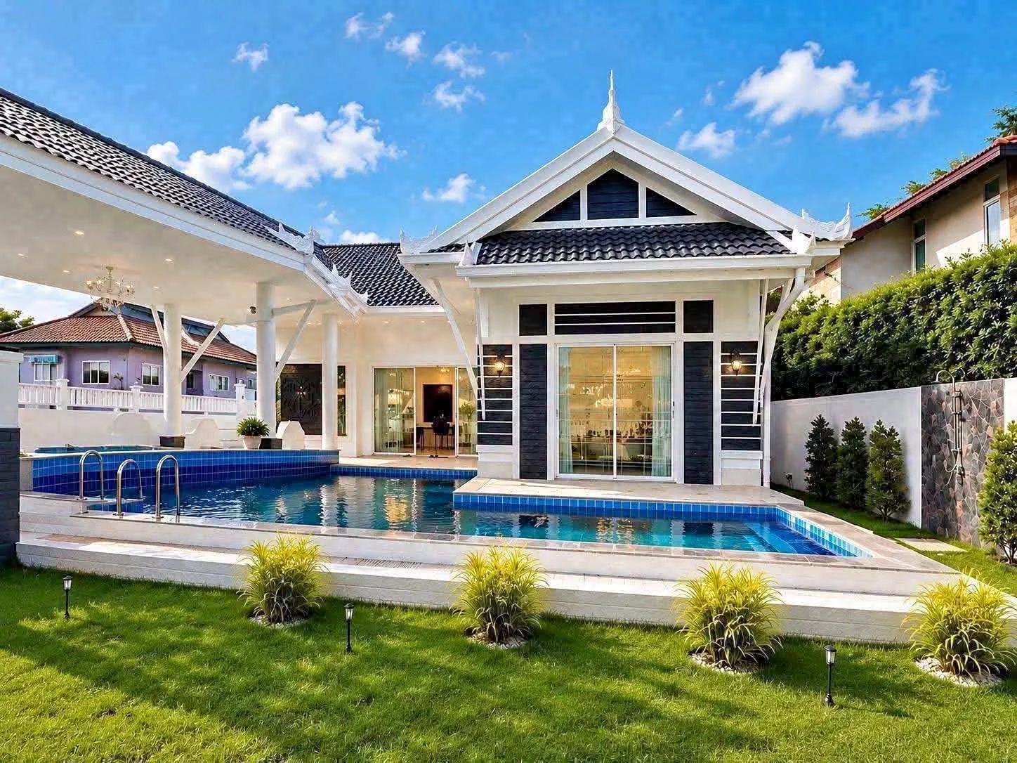 5 Bedroom Pool Villa to Rent in Pattaya