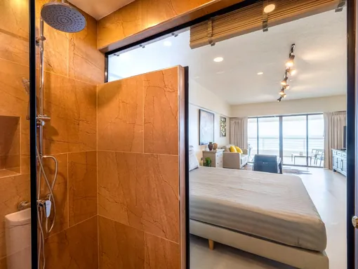 Metro Jomtien Condotel, 57 sqm Sea View Studio, 15th Floor photo 12