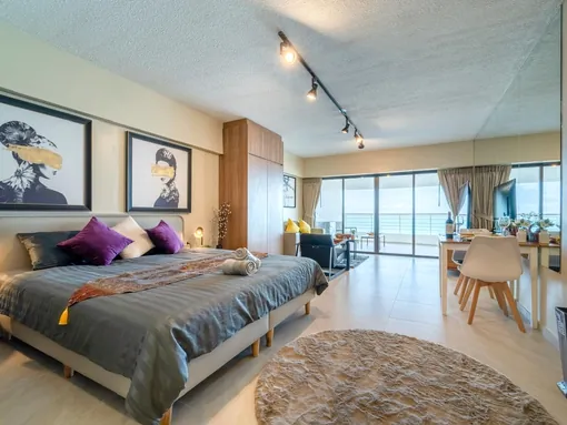 Metro Jomtien Condotel, 57 sqm Sea View Studio, 19th Floor photo 9