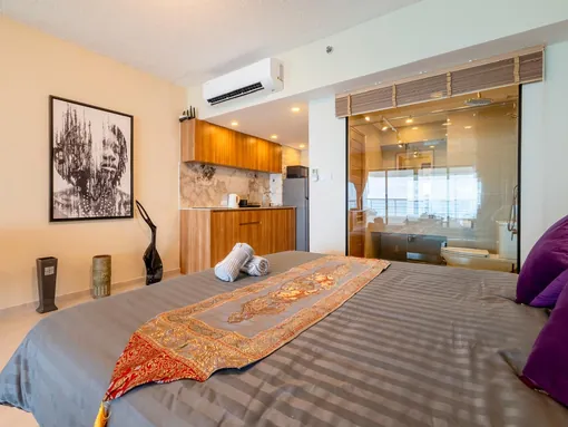 Metro Jomtien Condotel, 57 sqm Sea View Studio, 19th Floor photo 11